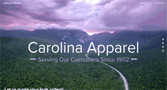 Desktop Screenshot of carolinaapparel.com